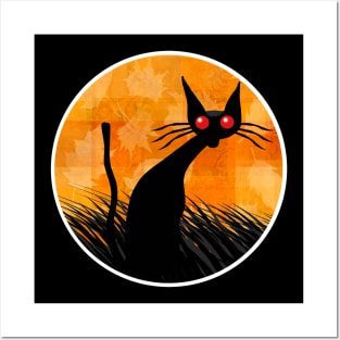 The Witches' Cat Posters and Art